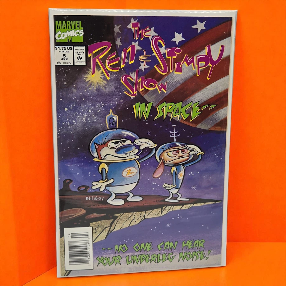 Lot: The Ren & Stimpy Show Issue 3, 5,6 Amazing Spider-Man Vs Powdered Toast Man - Image 3 of 4