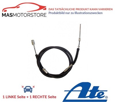 HANDBREMSSEIL BREMSSEIL PAAR HINTEN ATE 243727-01732 2PCS P FÜR VW GOLF IV,BORA