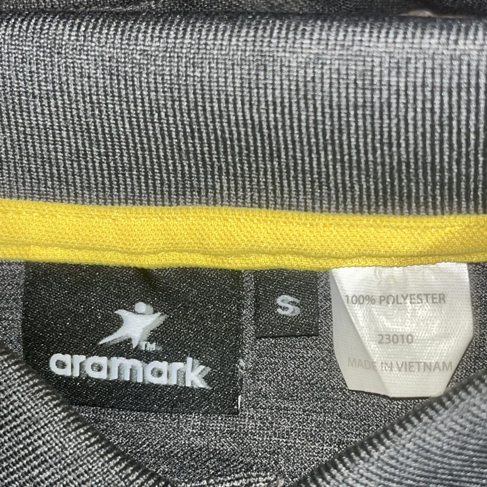 7 Carls Jr Hardees Shirts Employee Work Official Uniform Polo Gray Small & Mediu - Image 2 of 4