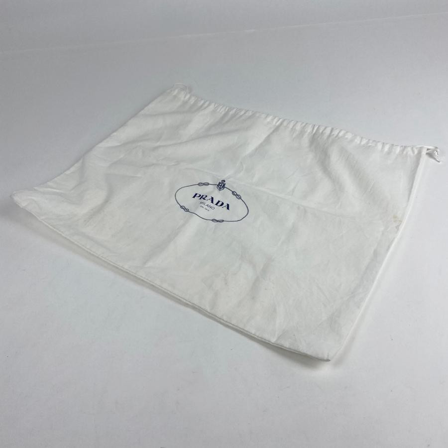 PRADA Canapa 2-Way Shoulder Tote Bag Canvas Black 1BG439 #BS1516 thumbnail 8