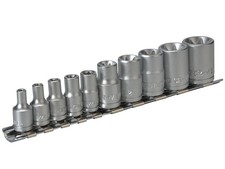 Teng M3814 Clip De Douille Rail TX-E Ensemble De 10 3/8in & 1/4in Drive TENM3814