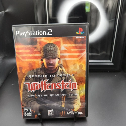 Return to Castle Wolfenstein /    PlayStation 2 PS2 / CIB W Reg Card / Read 