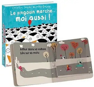 Je marche comme le pingouin
