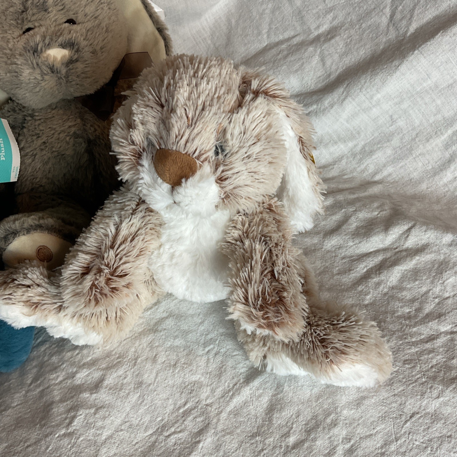 Way To Celebrate Kids Bunny Plush Brown Rabbit Stuffed Animal Melissa & Doug Toy