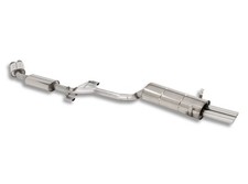 Edelstahl Sportauspuff-Komplettanlage ab Kr�mmer BMW 7er E23 728i 2x63mm