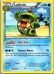 Ludicolo 31/135 Rare Plasma Storm Pokemon TCG