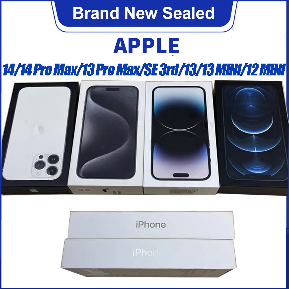 NEW Sealed Apple iPhone SE 3rd/14/13/13 Mini/13 Pro Max/12 Mini FACTORY Unlocked
