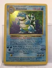 Pokemon Blastoise Holo Rare Shadowless Base Set 2/102 WOTC Vintage