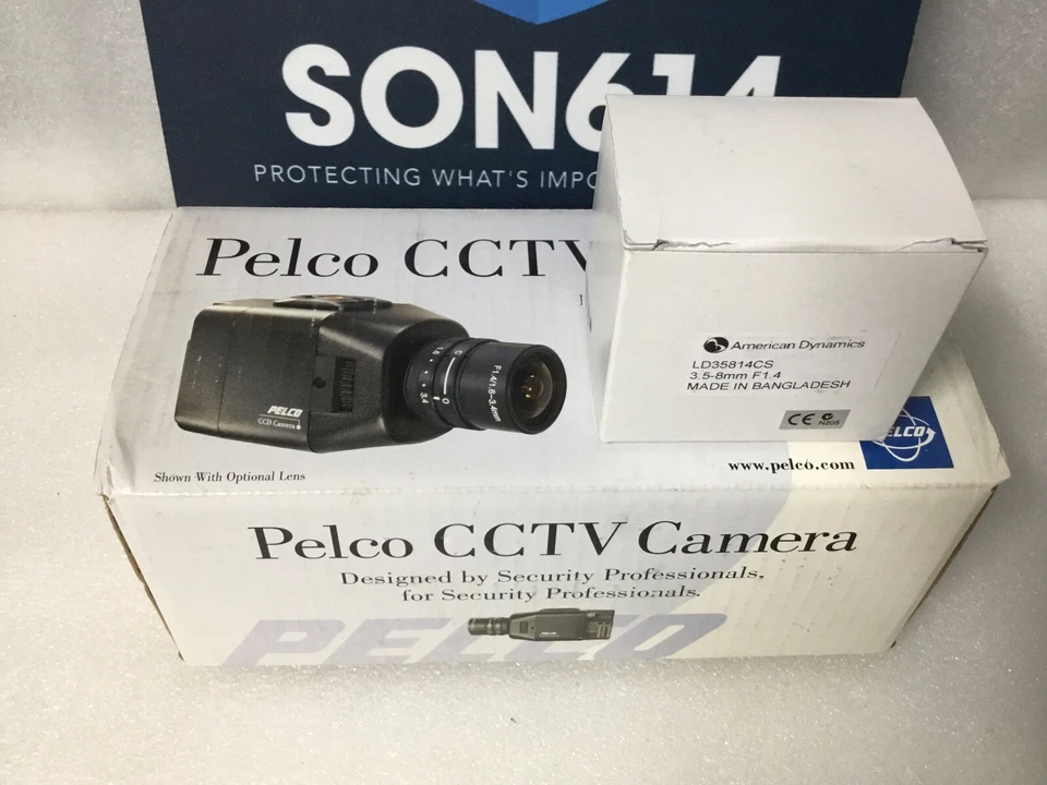 Cámara de seguridad Pelco MC3600H-2 en blanco y negro 570TVL 3,5-8 mm DSP NTSC 24VAC ¡NUEVA! Foto 2 de 4