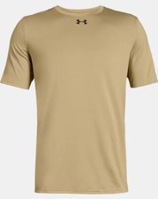 Under Armour Men's UA Locker 2.0 Short Sleeve Shirt - Royal/Metallic Tan