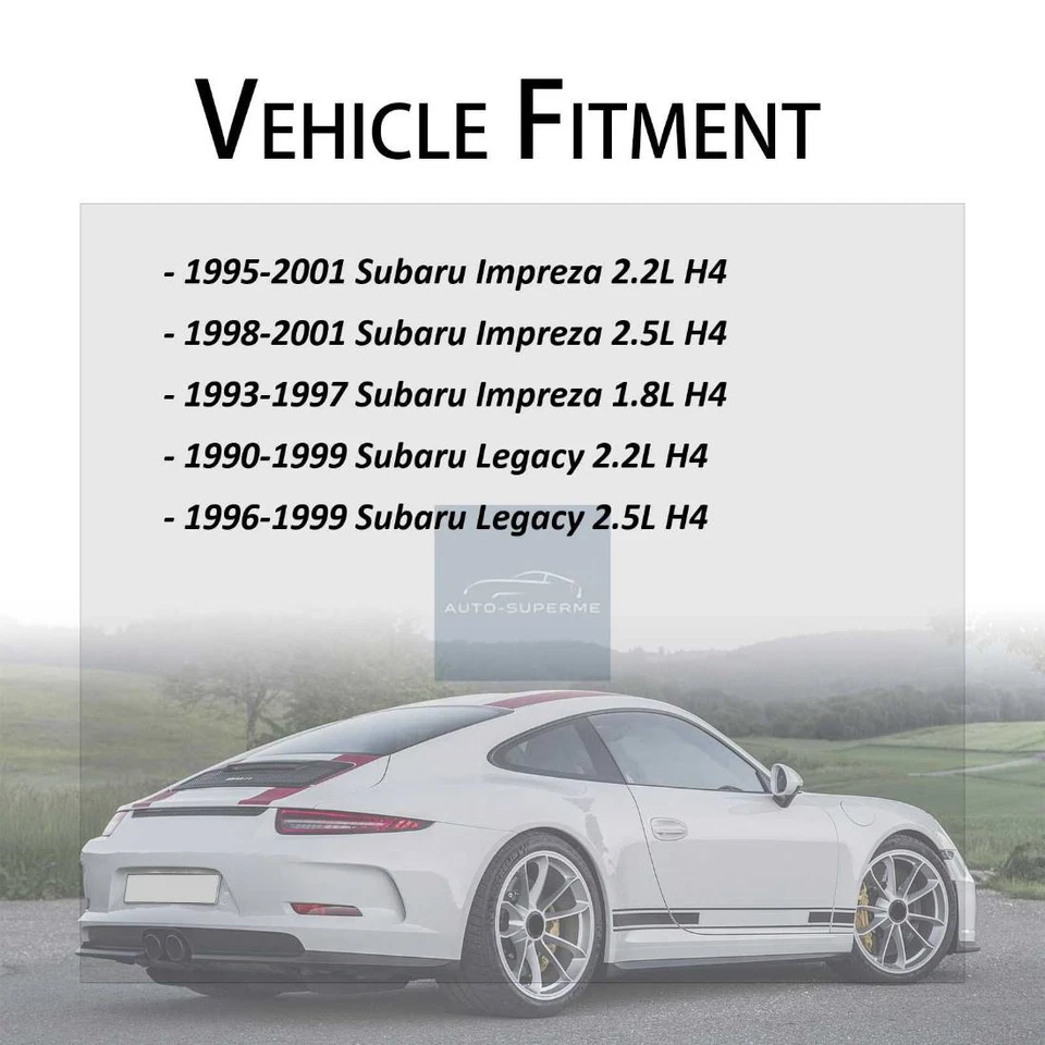 Manguera de refrigerante de radiador superior de 2,5 L para Subaru Legacy 1996-1999 Foto 2 de 4
