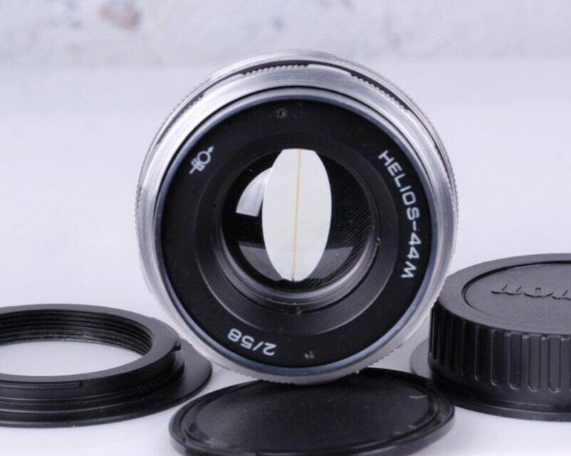 HELIOS 44M 2/58mm ANAMORPHIC Cinema Lens Soviet lens, adapter