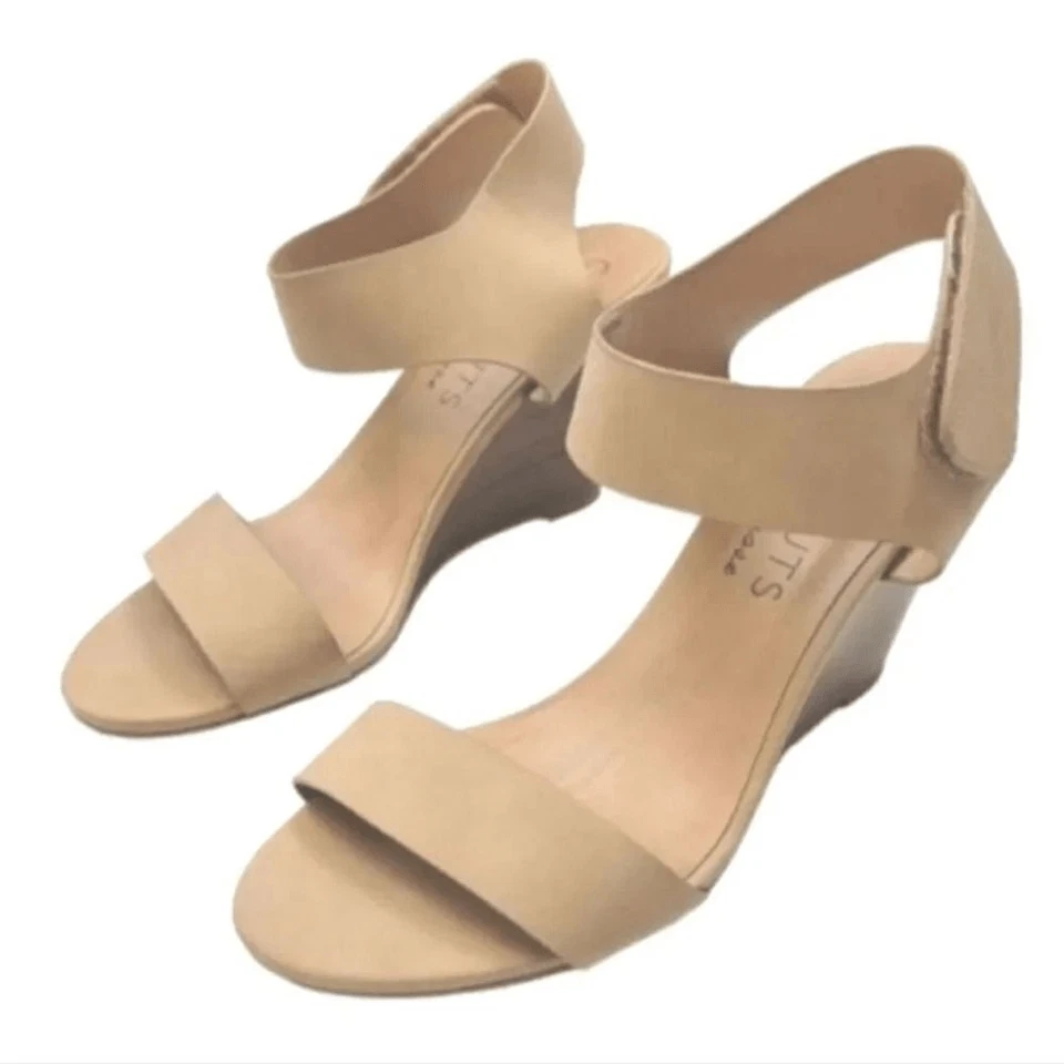 Sandalias de cuña clásicas Coconuts by Matisse Wendy en color nude talla 7 Foto 2 de 4