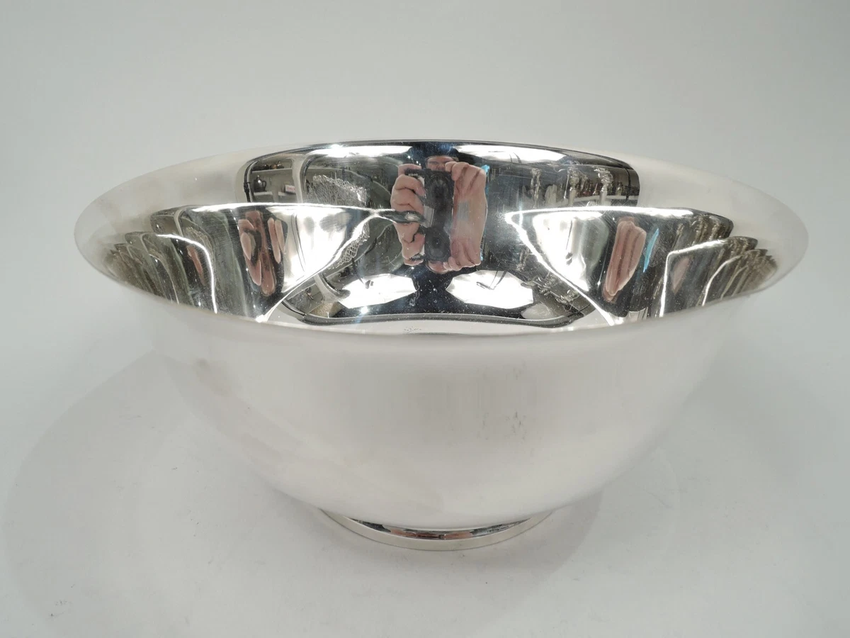 Tiffany Bowl 23617 Colonial Revival Revere Trophy American Sterling Silver