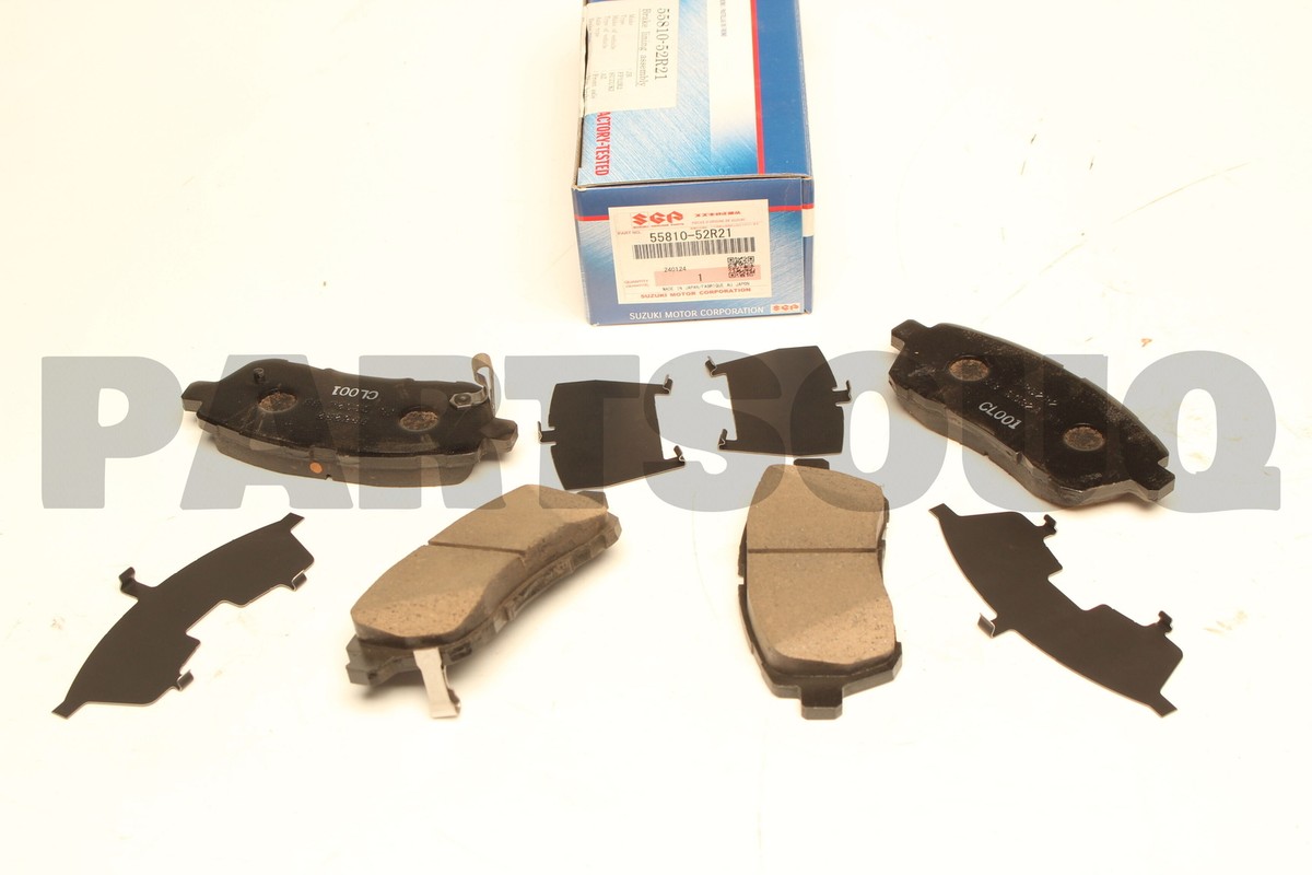 5581052R21 Genuine Suzuki PAD SET 55810-52R21 | eBay