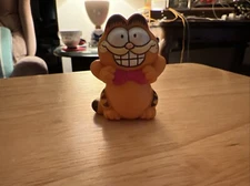 Vintage Garfield 1978 1981 Bow Tie PVC Figure 2"