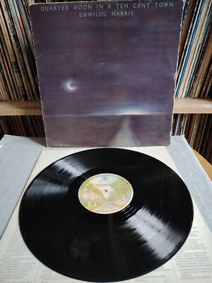 Emmylou Harris-Quarter Moon In A Ten Cent Town UK Warner Bros (Burbank) LP 1978