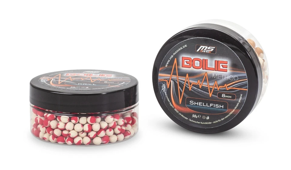 MS-Range Method Boilies Banane 8mm - Mini Boilie Hakenköder - Bild 2 von 2