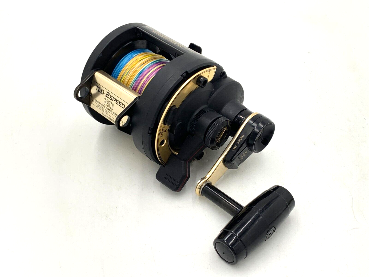 Shimano TLD 2SPEED 20 Reel Lever Drag Big Game Trolling Deep
