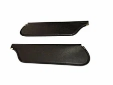 Sunvisor Pair Set for Ford Mustang Coupe Fastback 1964-1966 Black
