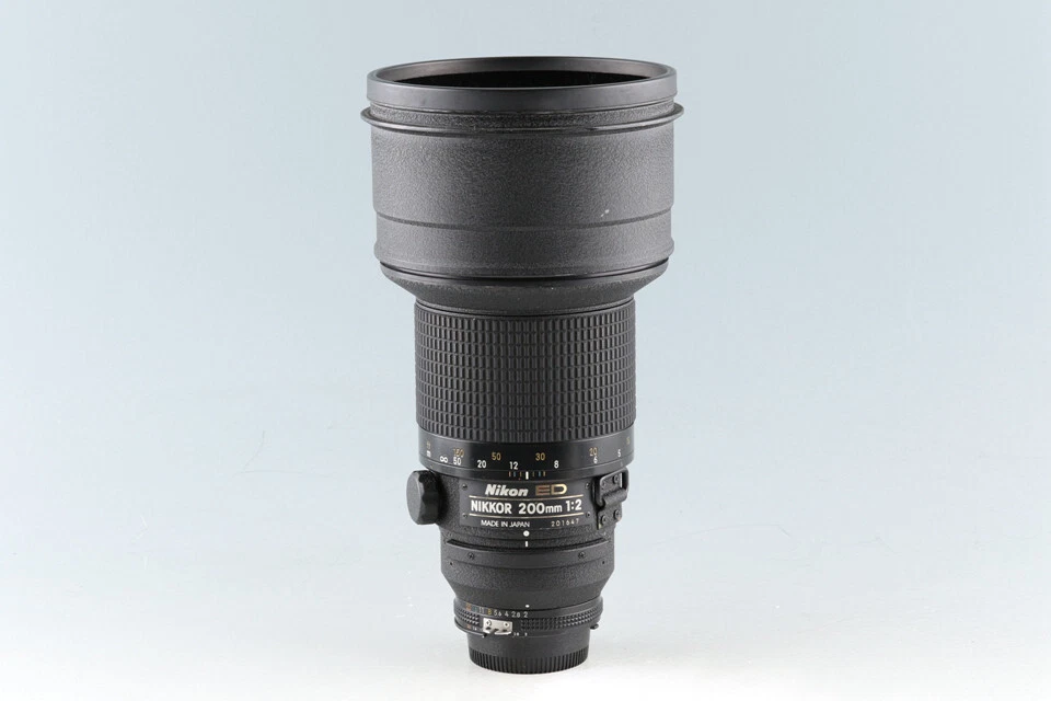 Nikon Nikkor*ED 200mm F/2 Ais Lens #47077 H | eBay
