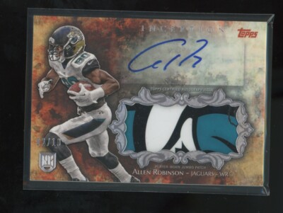 2014 Topps Inception #IAJP-AR Allen Robinson #2/10 Rookie Jumbo Autographs