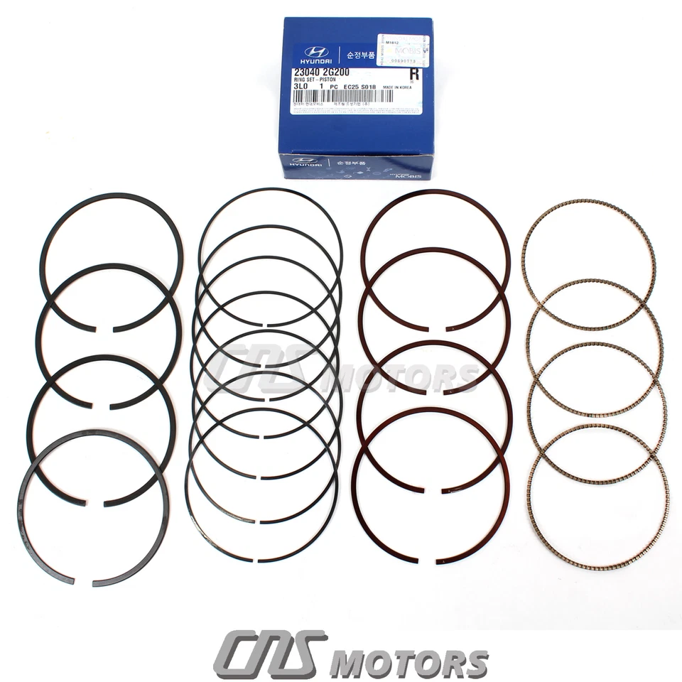 ⭐GENUINE⭐ Engine Piston w/ Rings for 06-08 SONATA OPTIMA RONDO 2.4L 2341025211 - Изображение 3 из 4