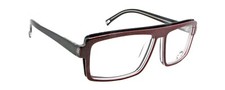 New Authentic Eye'DC V843 013 90s France Vintage Red Plastic Eyeglasses Frame