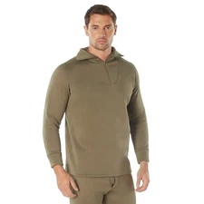 Rothco ECWCS Poly Zip Collar Shirt or Pant Men's Extreme Cold Weather Underwear