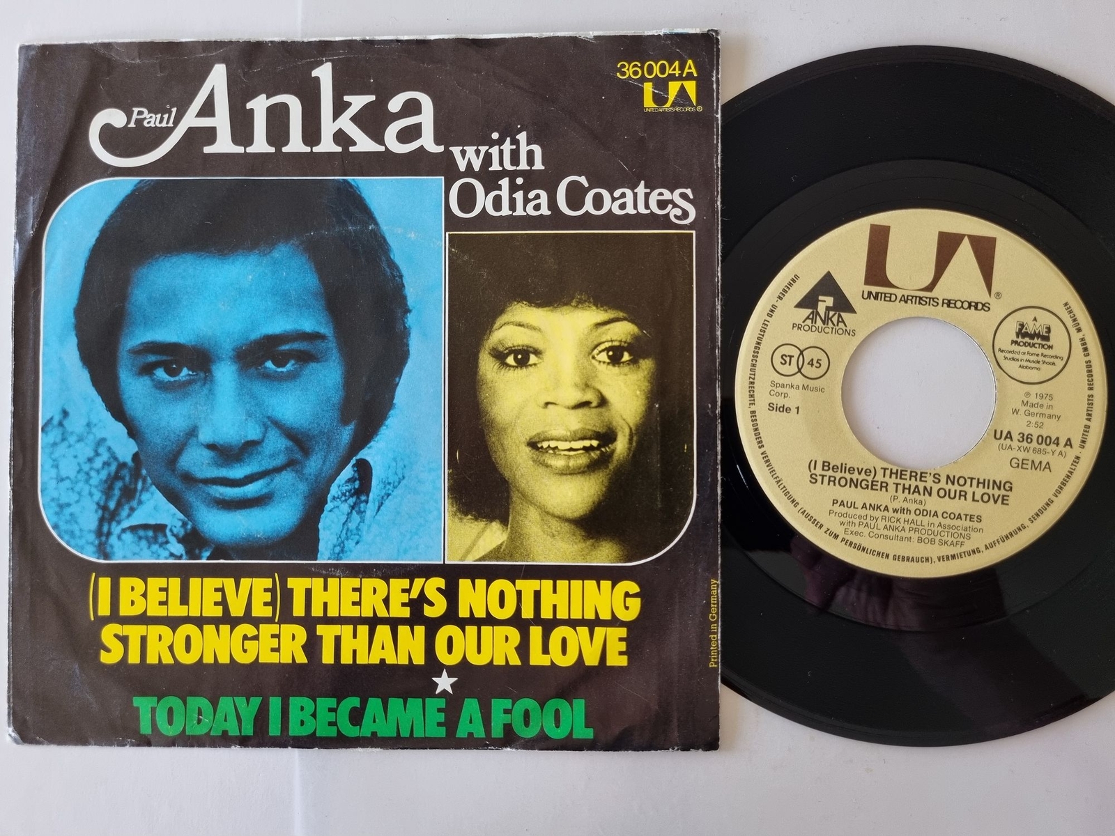 Paul Anka with Odia Coates - (I believe) There's nothing stronger than our love