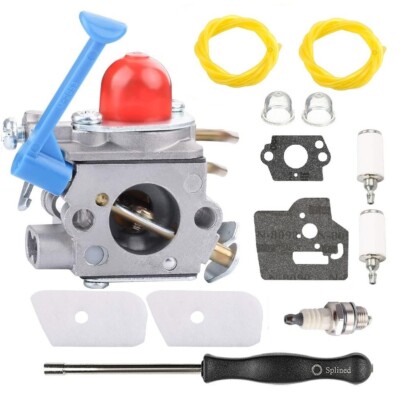 Carburetor For Husqvarna 128C 128LD 128RJ 545081848 Zama w/ Carb Tune Up Kit