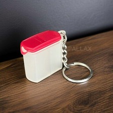 TUPPERWARE SCHLÜSSELANHÄNGER EIDGENOSSE PLUS ROT