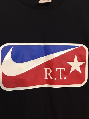 WOMEN'S NIKELAB X RT LOGO PRINT T-SHIRT [889954 010] NIKE LAB