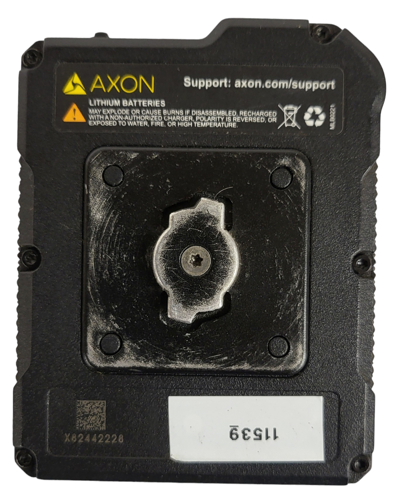 Axon Body 2 Camera AX1001 Police Body Cam Powers On Untested w/ Mount ...
