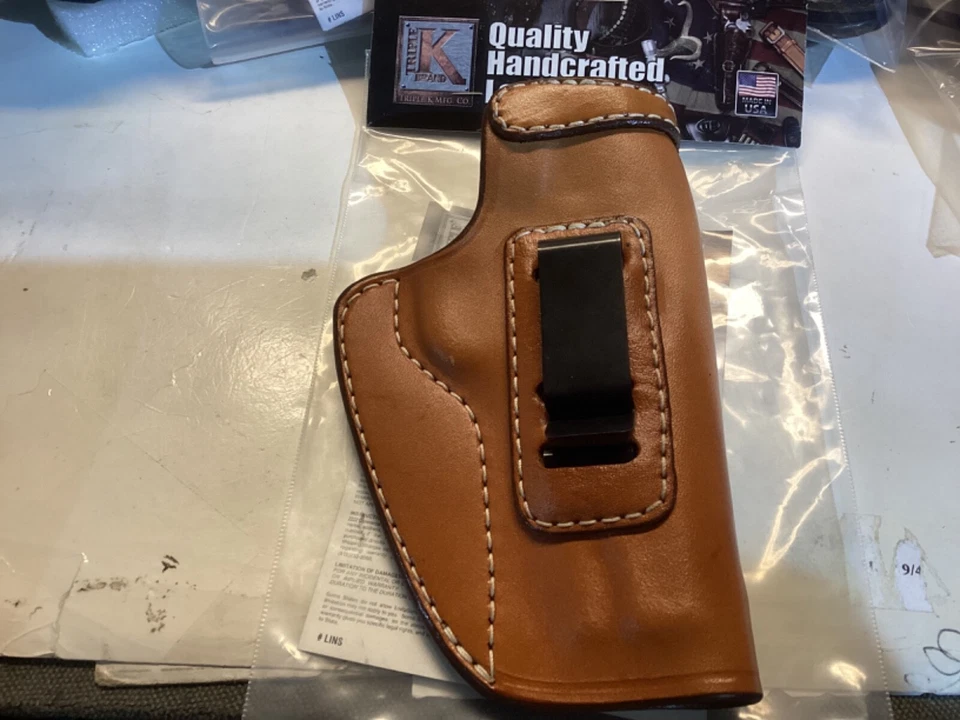 Triple K holster any 1911 Commander 4.25 inch barrel model 314 IWB NEW - Image 3 of 4