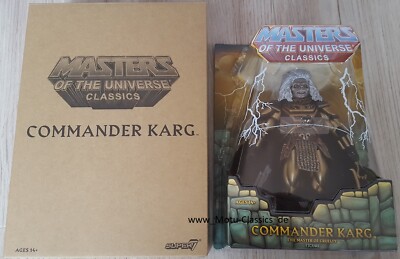 Commander Karg 2019 SUPER 7 William Stout Collection MOTU MASTERS CLASSICS NEU