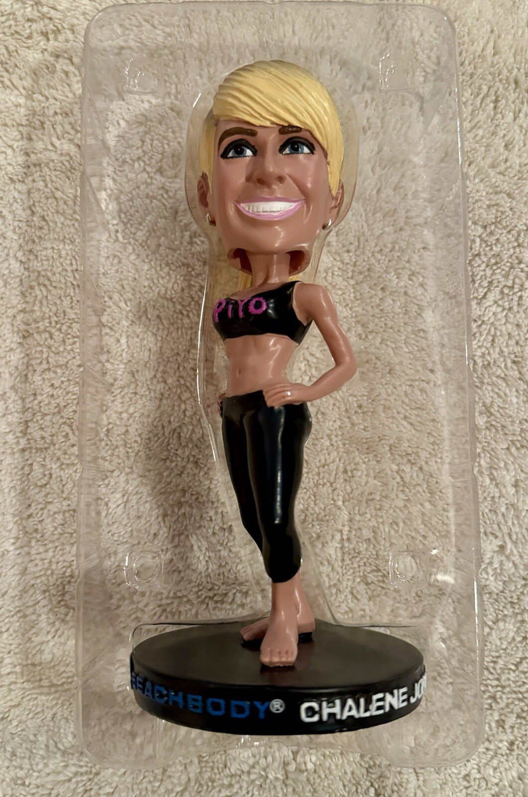 Chalene Johnson BEACHBODY Piyo Turbo Fire Bobblehead Limited Edition Pre-owned
