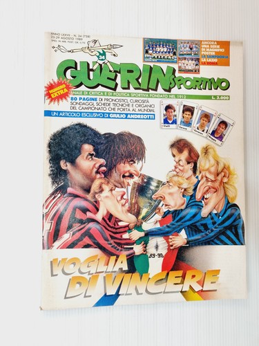 Guerin Sportivo N°48 - 1989 - Barcelone Milan - Maradona (Napoli) - Occasion
