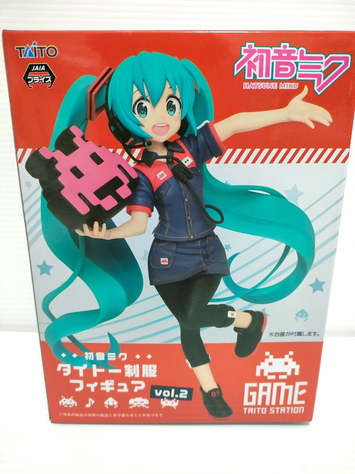 Figura Uniforme Hatsune Miku Taito vol.2 GAME TAITO STATION vocaloid Auténtico