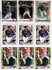Trevor Story 11 Card Lot Topps Chrome GQ Opening Day Bowman Colorado Rockies
