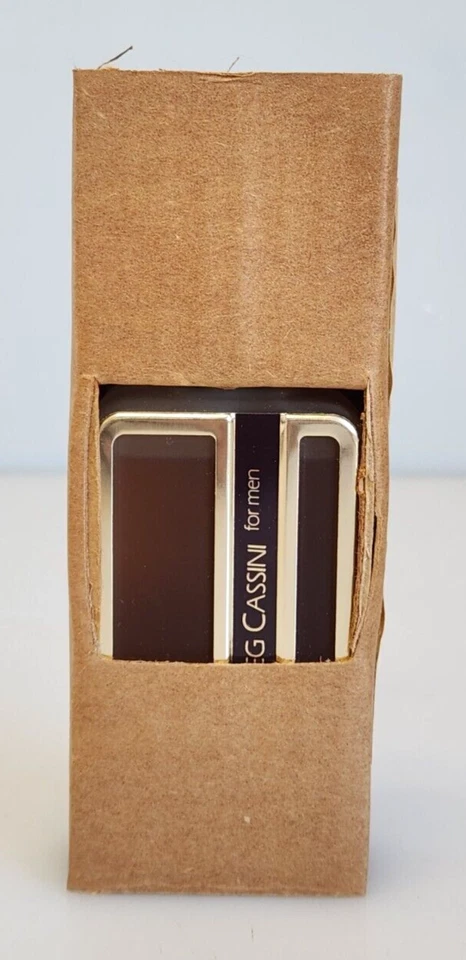 Vtg 1979 Oleg Cassini Men Aftershave/Cologne Jovan 1 FL OZ TESTER DISPLAY STAND - Image 2 of 4