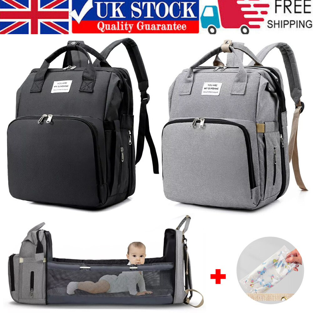 Baby Changing Bag Diaper Bag Large Nappy Backpack with Portable