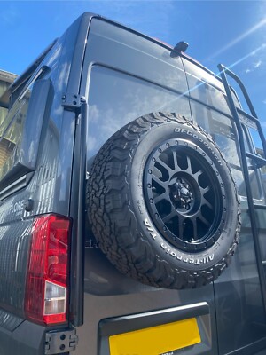 XPLORE Reserveradträger | Sprinter / TGE / Crafter / Caddy - ANSCHRAUBMONTAGE!