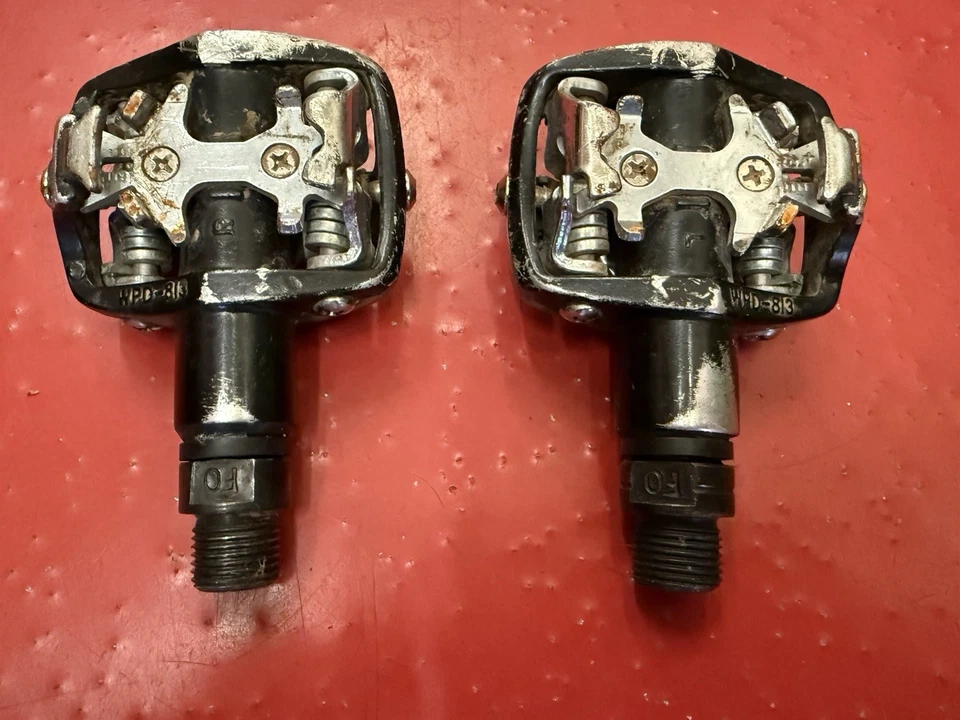 SHIMANO SPD CLIP IN SHOES WELLGO PEDDLES - Image 3 of 4