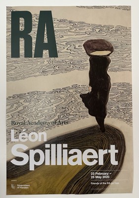 ORIGINAL Leon Spilliaert POSTER Royal Academy of Arts AUSSTELLUNG NEU