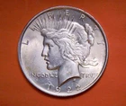 1922 P Peace Dollar - Estimated BU - Free Shipping!