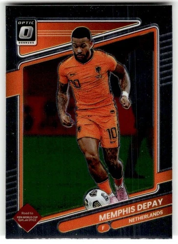 2021-22 Panini Donruss Road to Qatar - Memphis Depay #98 Optic