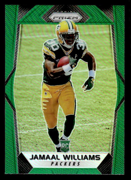 Jamaal Williams 2017 Panini Prizm Prizm Green #237 Green Bay Packers ESE