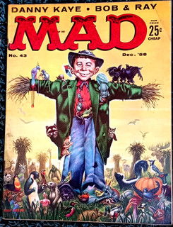 MAD Magazine #43 Dec 1958! FN/FN ! 6.0/6.5! A TIGHT GLOSSY CLASSIC! $0.99 Start!