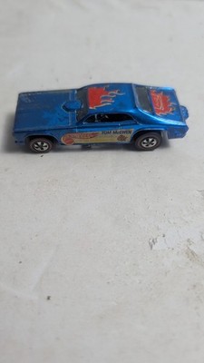 Vintage 1971 Hot Wheels Redline Mongoose II Funny Car Blue US Tom McEwen Duster